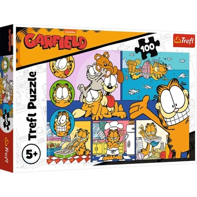 Product Παζλ Trefl 100 pieces Lazy Garfield base image