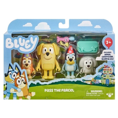 Product Μινιατούρα TM Toys Bluey 4-pak delivery base image
