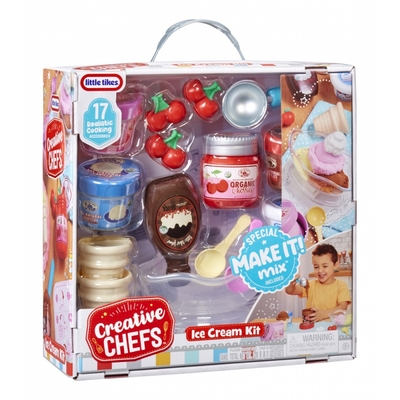 Product Παιχνίδι Μίμησης Little Tikes Ice Cream Kit Creative Chefs + 17 accessories base image