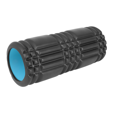 Product Foam Roller Amila Plexus Φ14x33cm Μαύρο/Γαλάζιο base image