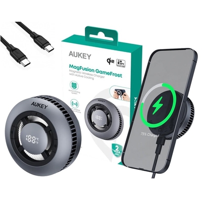 Product Ασύρματος Φορτιστής Aukey Cooling Wi reless MagSafe LC-G10  base image