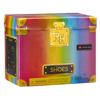 Product Μινιατούρα MGA Accessories Rainbow High Shoes Assortment 1 pcs base image
