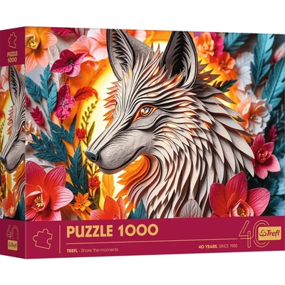 Product Παζλ Trefl 1000 pieces 40 anniversary Paper Art Wolf base image