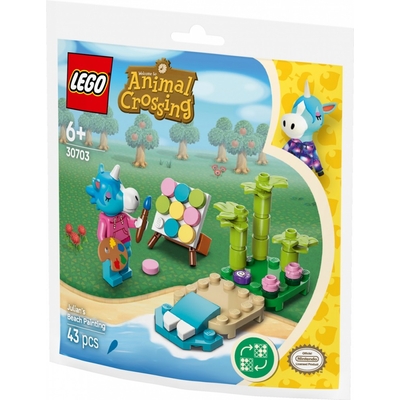 Product Lego Bricks Animal Crossing 30703 Julians Beach Painting base image