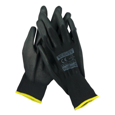 Product Moje Auto Γάντια Εργασίας 96-026, One Size, Μαύρο base image