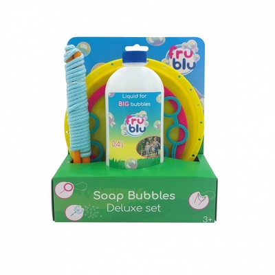Product Σαπουνόφουσκες TM Toys FRU BLU Zestaw deluxe + płyn 0,4l base image