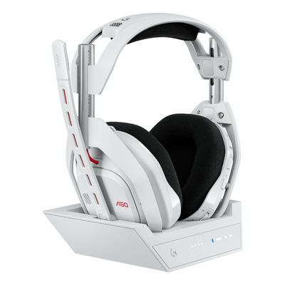 Product Ασύρματα Ακουστικά Logitech Astro A50 Lightspeed Pro-G Graphene Λευκό  base image