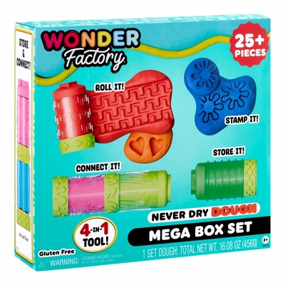 Product Πλαστελίνες MGA Wonder Factory Never Dry Dough Mega Box Set base image