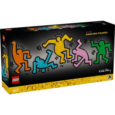Product Lego Bricks ART 31216 Keith Haring - Dancing Figures base image