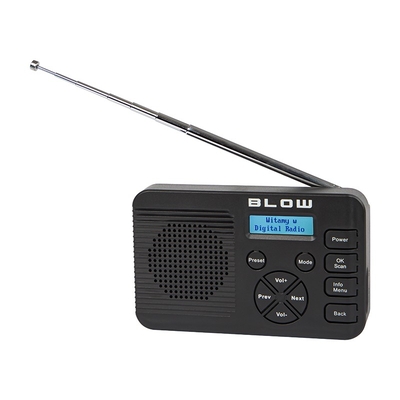 Product Επιτραπέζιο Ραδιόφωνο Blow RK4 FM/DAB+ kitchen, Black base image