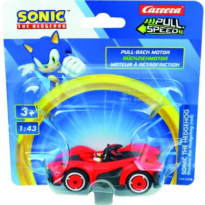 Product Αυτοκινητάκι Carrera Pull & Speed (pull-back) - Team Sonic Racing Shadow Red  base image