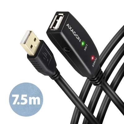 Product Καλώδιο USB Axagon ADR-207 USB 2.0 A-M - A-F akt. 7m kabel base image