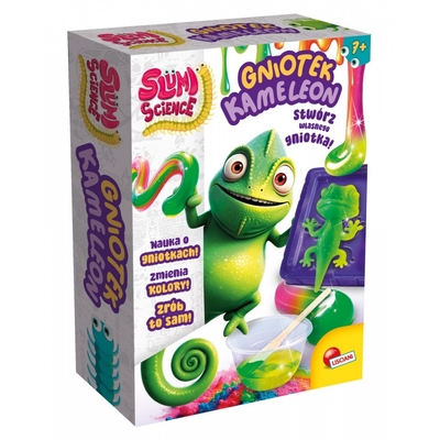 Product Παιδικές Χειροτεχνίες Lisciani Set Slumi Science - Squeezer Chameleon base image