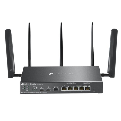 Product Router TP-Link Omada 4G+ Cat6 AX3000 VPN Gate with 4-Port PoE+ base image