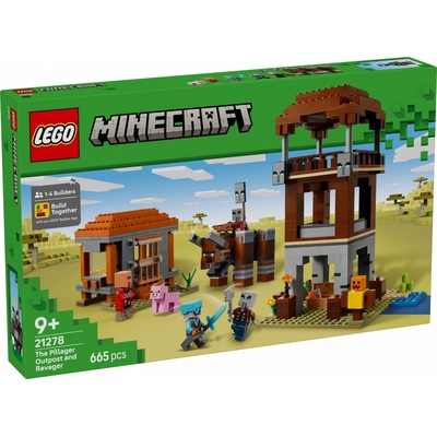 Product Lego Minecraft 21278 A hideout for robbers and devastators base image