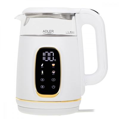 Product Βραστήρας Adler 1.7L with LED Display, Temperature Control AD 1305WG base image