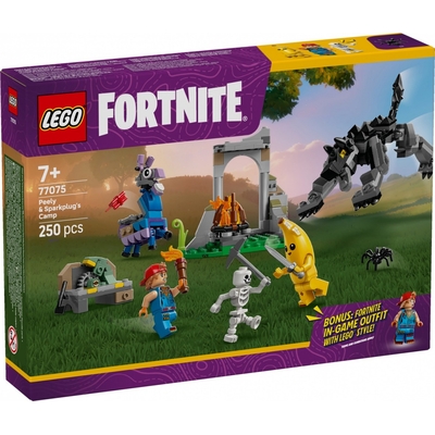 Product Lego Fortnite 77075 Skins and Sparks and Camp base image