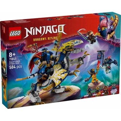 Product Lego 71843 Rogue's Dragon Rider Mech base image