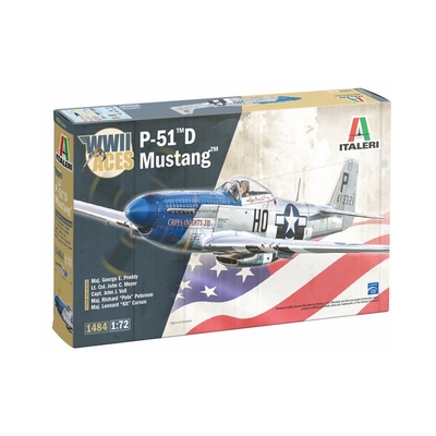 Product Φιγούρα Μοντελισμού Italeri P-51D Mustang Aces 1/72 base image