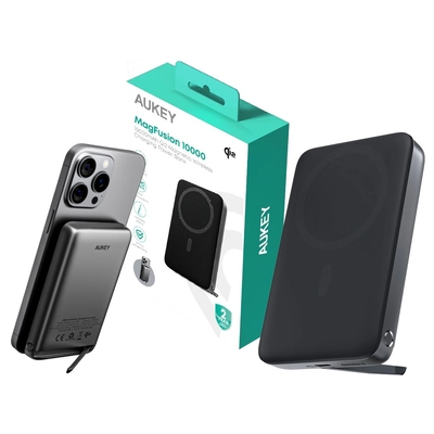 Product PowerBank Aukey PB-MS06 Qi2 10000mAh 30W MagSafe PD base image
