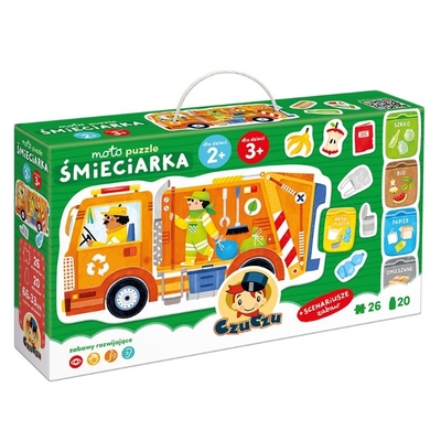 Product Παζλ CzuCzu Moto - Garbage truck 26 pcs. base image