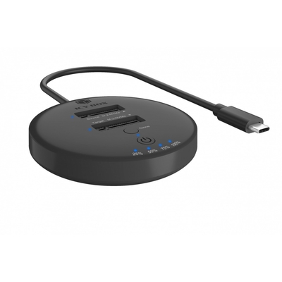 Product Docking Station Σκληρών Δίσκων Icy Box IB-1612MCL-C31 Clone+Docking 2xNVMe base image