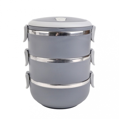 Product Δοχεία Φαγητού Domik Lunch thermos 2,2 L 3 SET DO-1272 base image