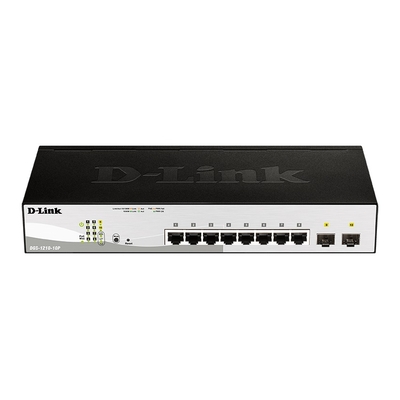 Product Network Switch D-Link Dgs-1210-10p 10 Ports 10/100/1000mbps Poe base image