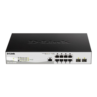 Product Network Switch D-Link DGS-1210-10P/ME 8-Port Managed base image