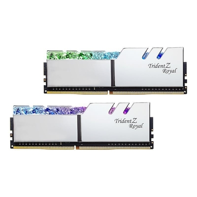 Product Μνήμη RAM Σταθερού DDR4 64GB G.Skill Trident Z Royal Series Kit - 2 x 32GB - DIMM 288-PIN - 4400 MHz / PC4-35200 base image