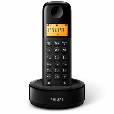 Product Ασύρματο Τηλέφωνο Philips D1601B/34 base image