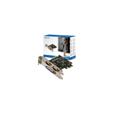 Product Controller PCIe LogiLink IEEE1248 Parallel 1x +Seriell 2x base image