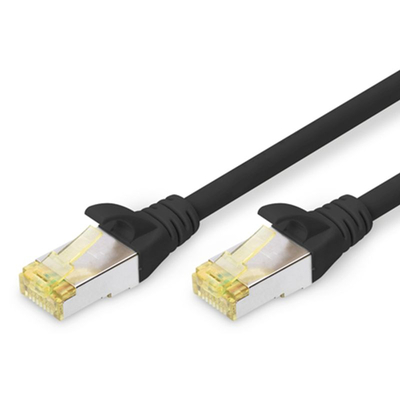 Product Καλώδιο Δικτύου Digitus Cat6a 0.25m black S / FTP base image