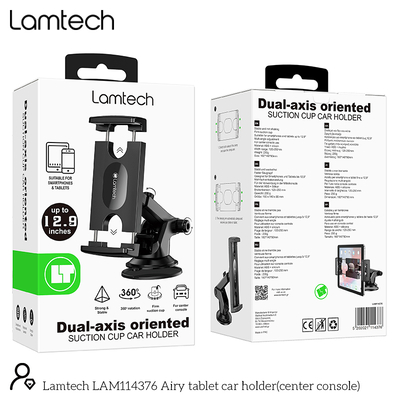 Product Βάση Αυτοκινήτου Lamtech Dual-Axis For Tablets & Smartphones Up To 12.9' base image