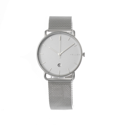 Product Ρολόι Unisex Meller 9P-2Silver (39mm) Μεταλλικό Μπρασελέ Ασημί base image