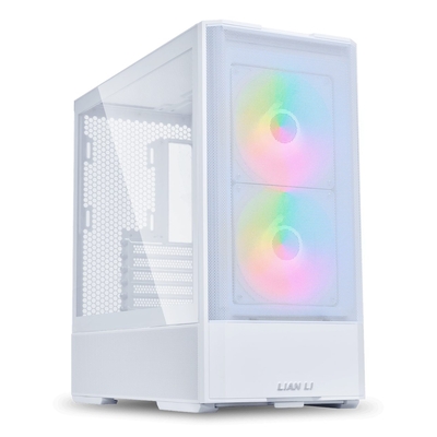 Product Κουτί Η/Υ Lian Li LANCOOL 207 White - ATX (4 FANS) 2 x front 140 ARGB PWM & 2 bottom 120 PWM reverse base image