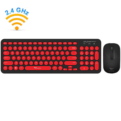 Product Σετ Πληκτρολόγιο Και Ποντίκι Ασύρματο Alcatroz JELLYBEAN A2000 B.RED base image