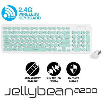 Product Πληκτρολόγιο Ασύρματο Alcatroz JELLYBEAN A200 W.MINT base image