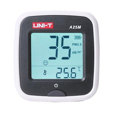 Product Μετρητής Περιβάλλοντος Uni-T ψηφιακός A25M, PM2.5 & θερμοκρασία base image