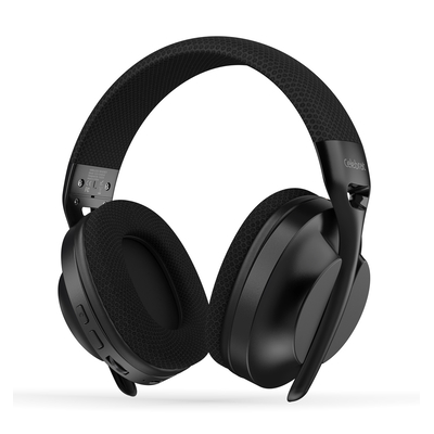 Product Headphones Celebrat A34, Ασύρματα & Ενσύρματα, 40mm, 300Mah, Μαύρα base image