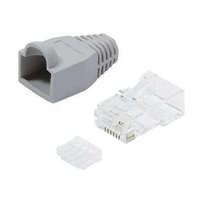 Product Βύσμα Δικτύου Logilink RJ45 connector - round cable/RJ45 - 100 pieces base image