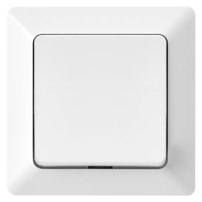 Product Emos Μπουτόν Κουδουνιού/Κλιμακοστάσιου A6100.4, Μονό, 1/0, 10a, Λευκό base image
