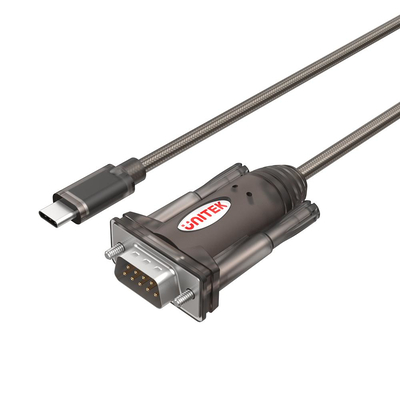 Product Αντάπτορας USB UNITEK Y-1105K to RS232 Black base image