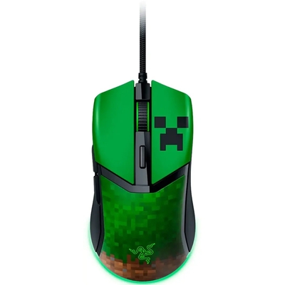 Product Gaming Mouse Razer COBRA MINECRAFT Edition + SKIN- 58g - RGB UNDERGLOW - 8500 DPI base image