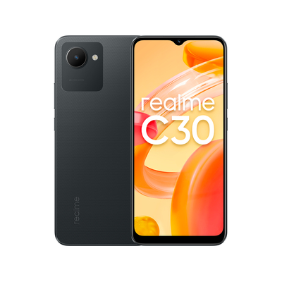 Product Smartphone Realme C30 3+32GB DS 4G BLACK base image