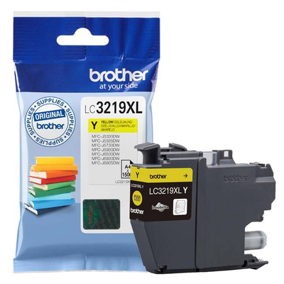 Product Μελάνι Brother LC-3219XLY Yellow base image