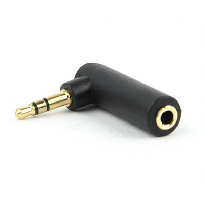 Product Αντάπτορας 3,5mm Cablexpert Stereo Audio RIGHT ANGLE 90° base image