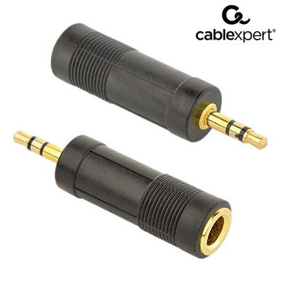 Product Αντάπτορας 6,35mm Cablexpert Female to 3,5mm Male Audio base image