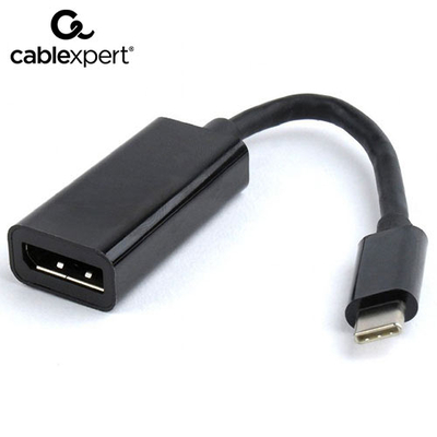 Product Αντάπτορας USB-C Cablexpert to DisplayPort Black base image