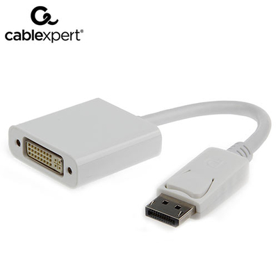 Product Αντάπτορας DisplayPort Cablexpert to DVI WHITE base image